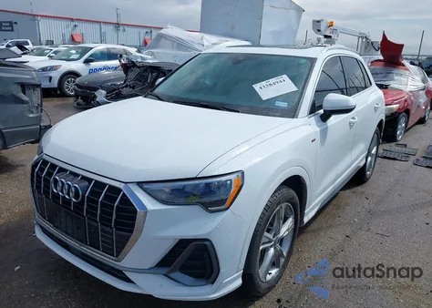 2020 Audi Q3 Premium 45 Tfsi S Line Quattro Tiptronic from USA, damaged, VIN WA1DECF3XL1088814
